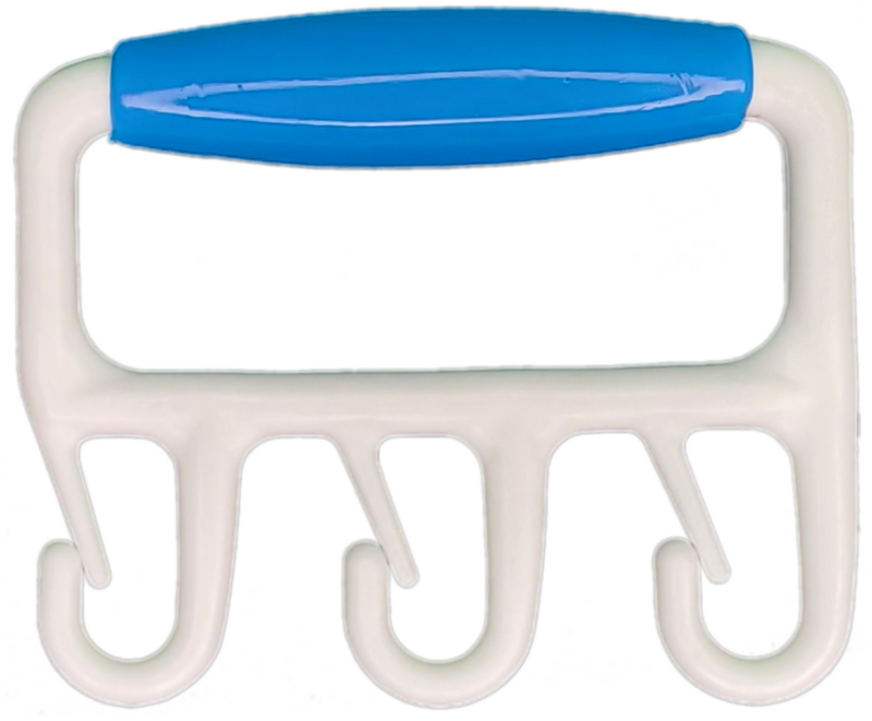Blue White Baggler Back