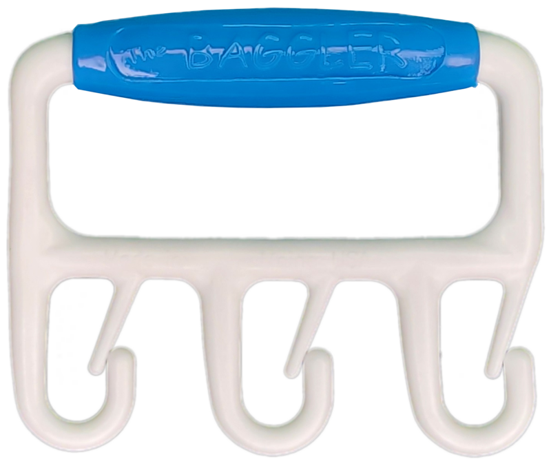 Blue White Baggler Front