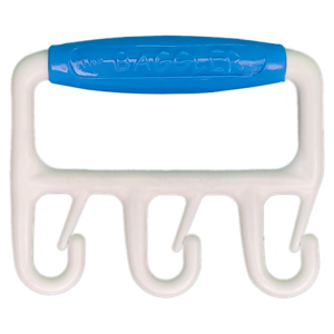 Blue White Baggler Front