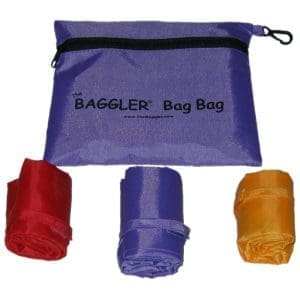 Purple Baggler Bag Bag, Red Purple Yellow Baggler Bags
