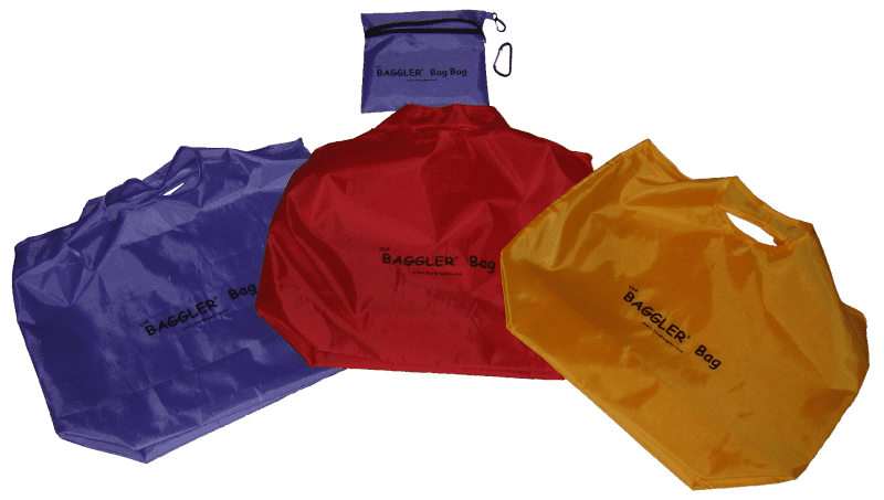 Purple Baggler Bag Bag, Red Purple Yellow Baggler Bags