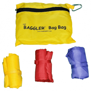 Yellow Baggler Bag Bag, Yellow Red Purple