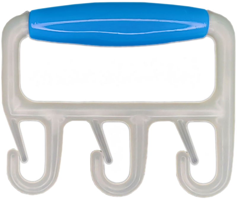 Blue Natural Baggler Back