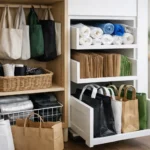 How to Organize Shopping Bags at Home