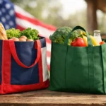 Made in USA Reusable Grocery Bags That Last