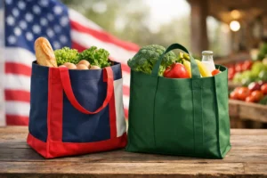 Made in USA Reusable Grocery Bags That Last