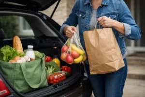 How to Unload Groceries Without Dropping Items