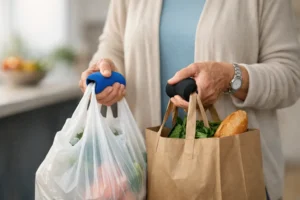 Shopping Bag Support for Weak Hands That Works