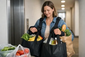 Apartment Grocery Carrying Without Hand Pain